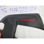 เบ้าปีก เบ้ามือเปิด ดำ เคฟล่าร์ Kevra  ใส่รถกระบะ รุ่น 2 ประตู ใหม่ Ford Ranger ฟอร์ด เรนเจอร์ All new ranger 2012 V.4
